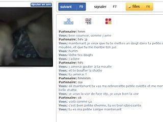 Französin spielt mit mir vor der Kamera