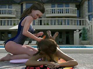 Meine Frau und ihre Stiefmutter unter der Dusche