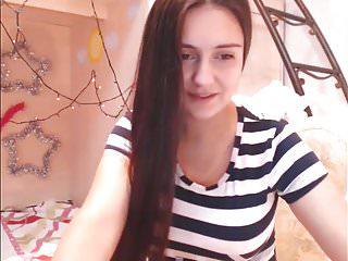 Super sexy beim Strip und beim masturbieren