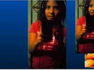 Hübsche Latina Bitch wird hart rangenommen