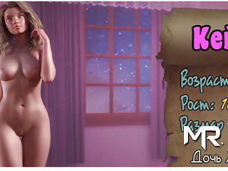 Geile Brünette nadiah Waters masturbiert mit einem Dildo